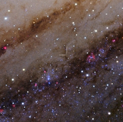 M 31 portion of Andromeda Galaxy