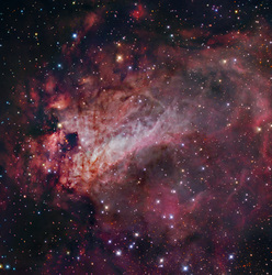 M 17 Omega Nebula